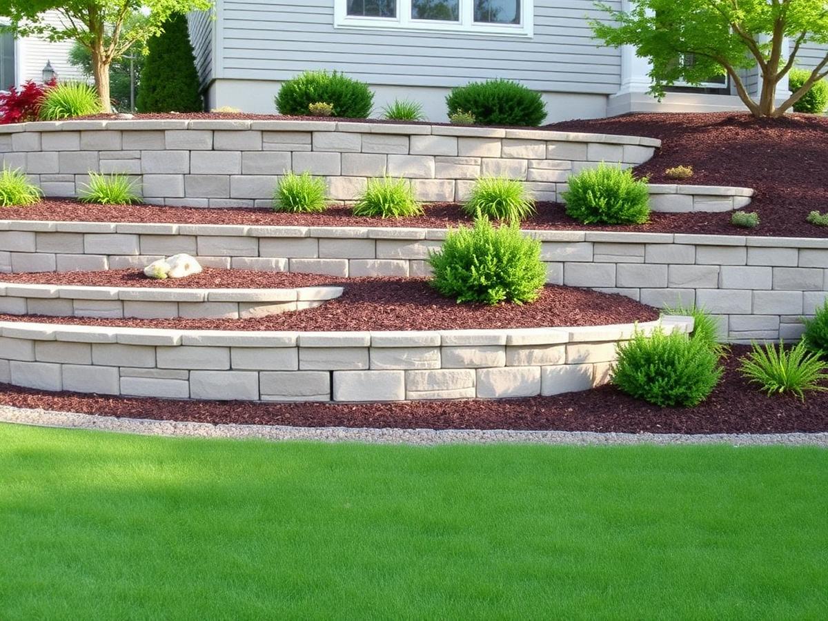 Retaining Walls & Hardscaping